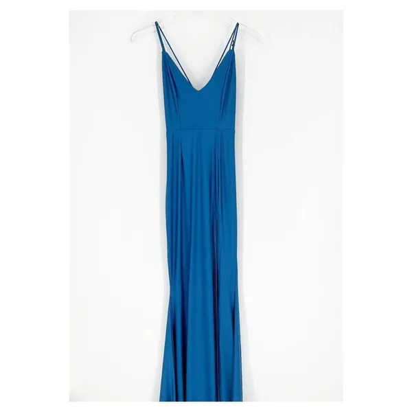 NWT‎ Dear Emilia Forever in a Moment Maxi Dress Women's Size XS Blue Romantic - Image 3