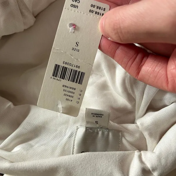 Anthropologie maeve white halter dress - Image 4
