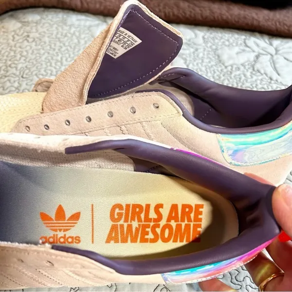 Adidas x Girls Are Awesome Superstar Plateau Women's size 8.5 FW8084 2020💛 - Image 11
