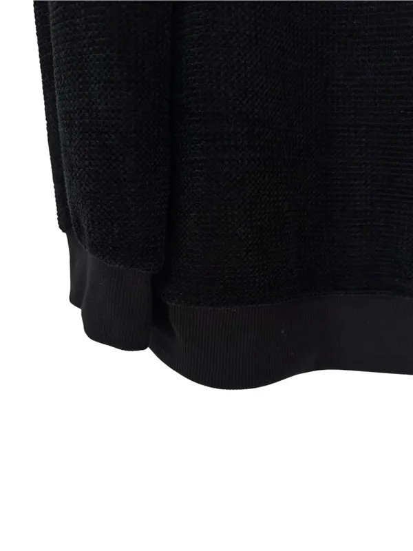 NEW Gameday Couture Purdue Boilermakers Chenille Pulliver Sweater Black Size XL - Image 4