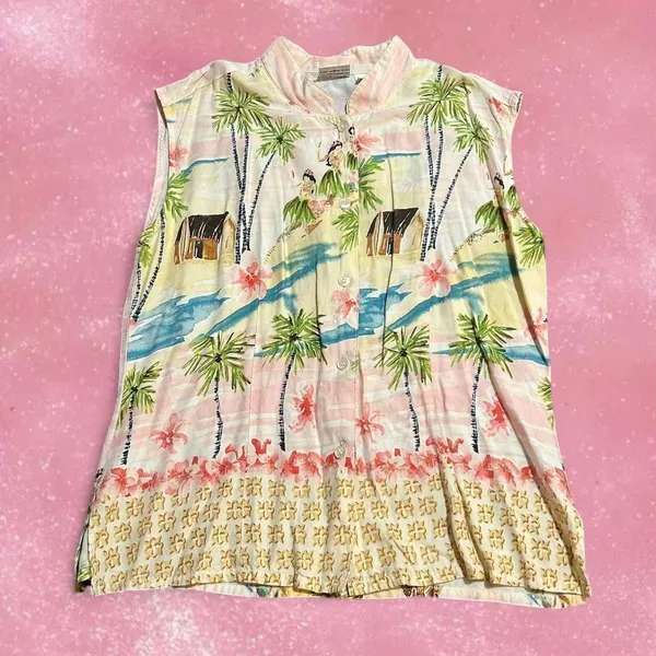 Vintage Aloha shirt (Hawaiian shirt) - Image 4