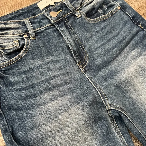 Risen‎ distressed jeans size 3/26 Blue - Image 6