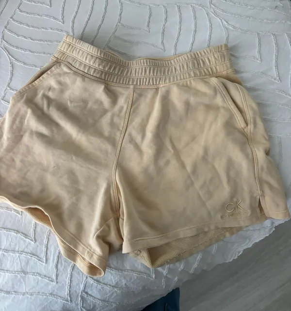 Light Yellow Calvin Shorts  - Image 3