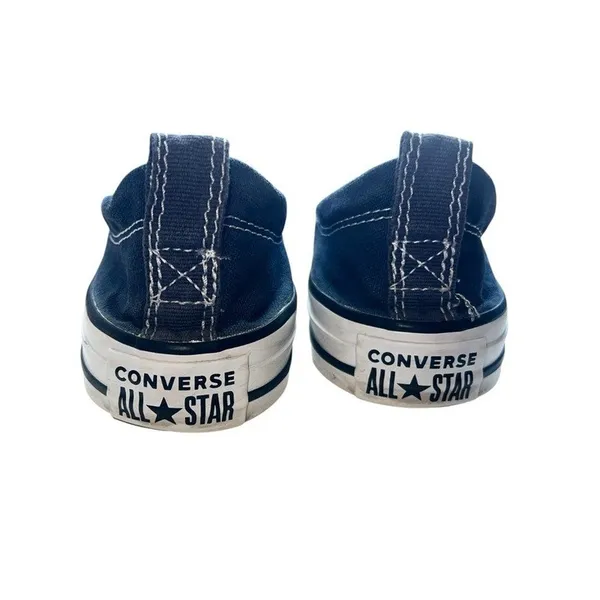Converse Chuck Taylor All Star Shoreline Navy 7.5 Slip On Sneakers - Image 5