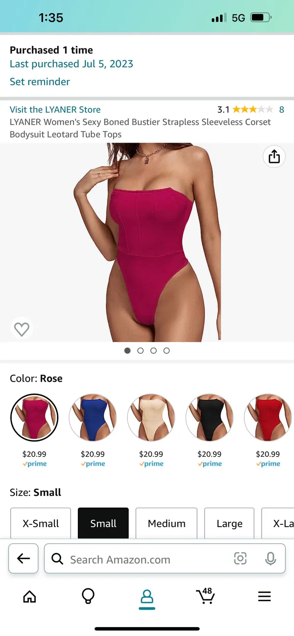 Pink Corset Bodysuit - Image 2