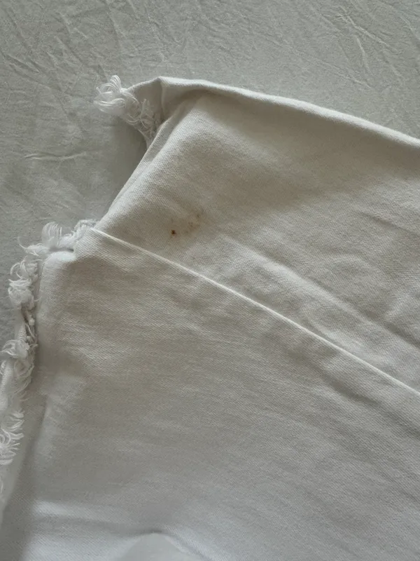 High waist Bootcut White Jeans - Image 3