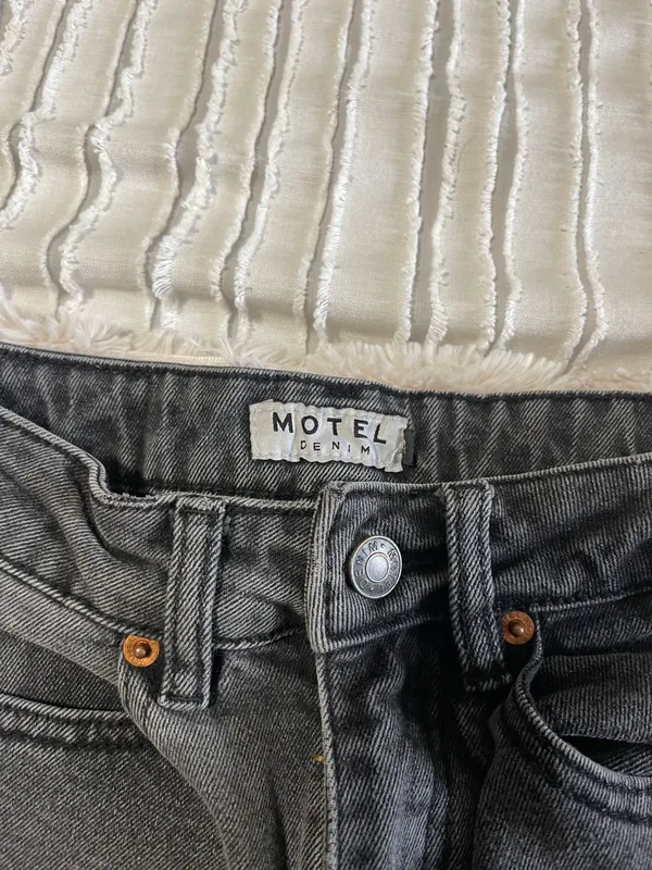 Motel Rocks Black Jeans - Image 2