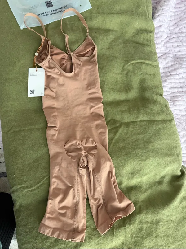 Quince Sculpting Mid-Thigh Bodysuit | Sienna | Small | NWT - Image 5