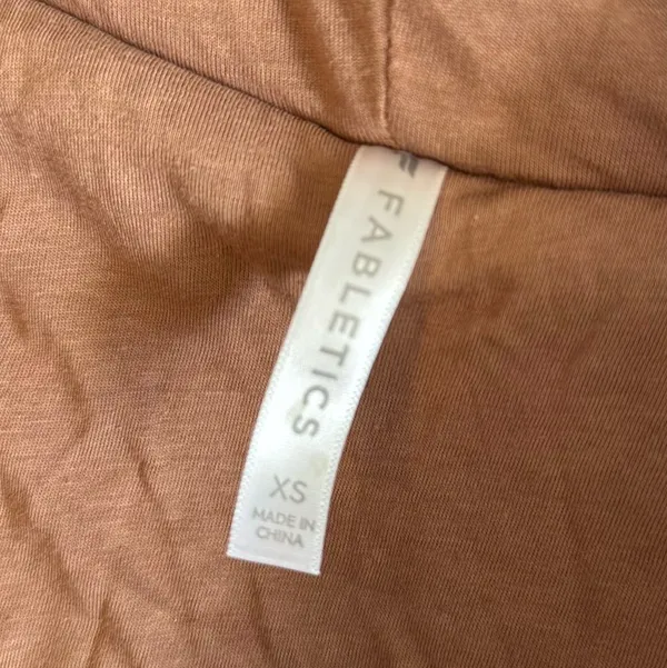 Fabletics Brown Teddy Bear Jacket - Image 2