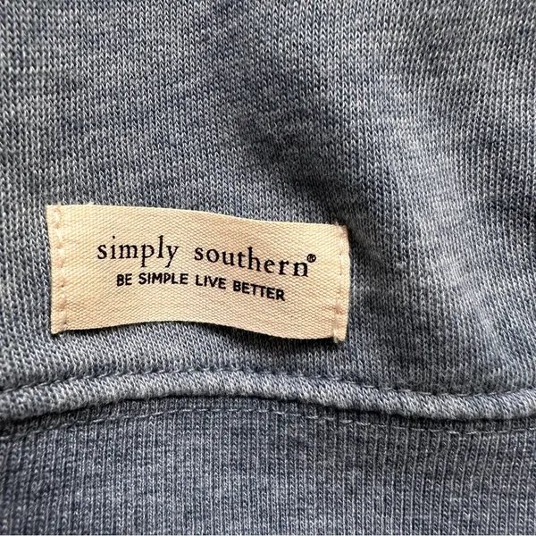 Simply Southern Western Barbie Sweatshirt Blue Pullover Graphic Women’s Medium - Image 7