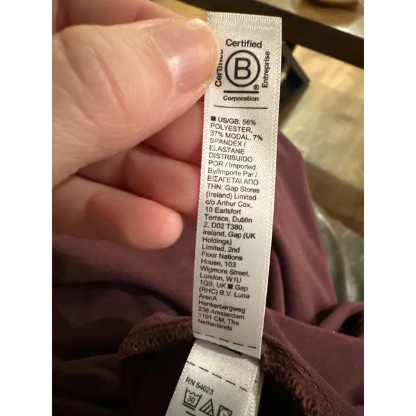 ATHLETA | Women's Essential Athletic Winter Turtleneck in Decadent Chocolate,‎ S - Image 8