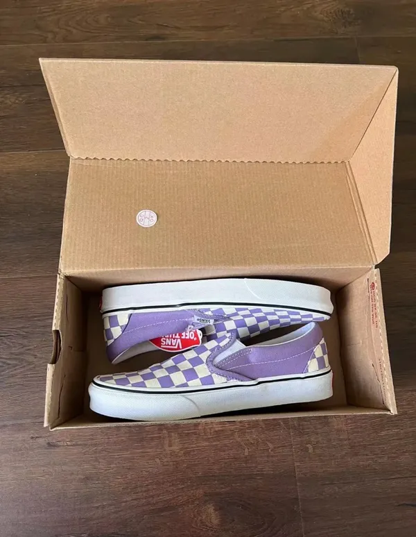 Vans Classic Slip-On Checkered Women’s Shoes - Image 5