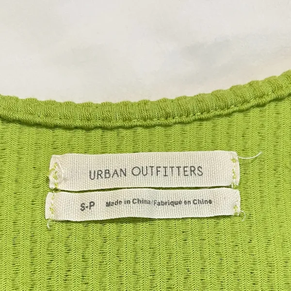Urban Outfitters Lime Green Crop Top - Image 3