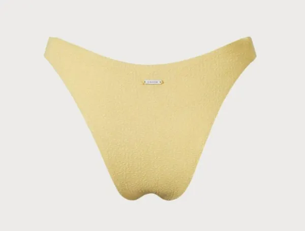 Berlook Yellow Jacquard Underwire Bikini Top and bottom 67 - Image 10