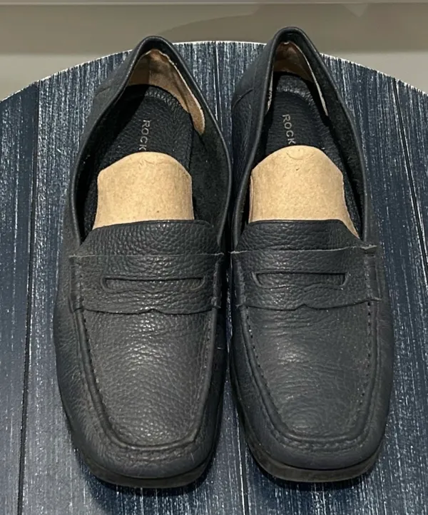 Rockport Penny Loafers Blue Size 8.5 - Image 3