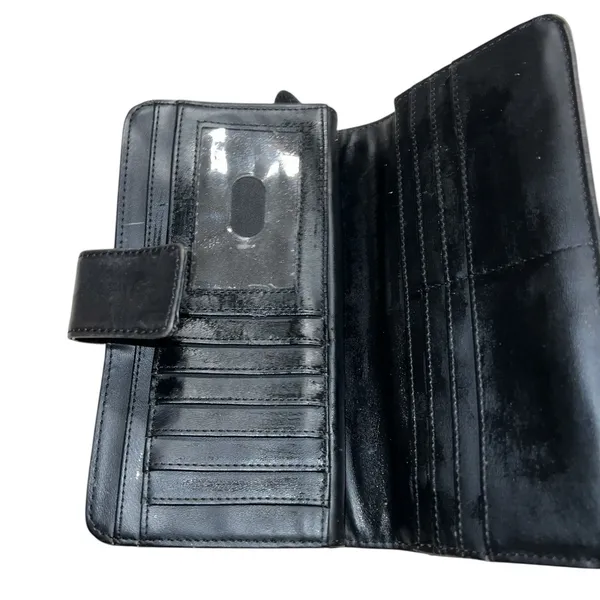 Safe keeper Black Leather Wallet. Pre loved. - Image 5