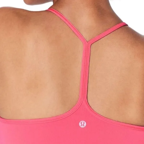Lululemon Power Pose Tank Flash Light Tone Size 4 - Image 3