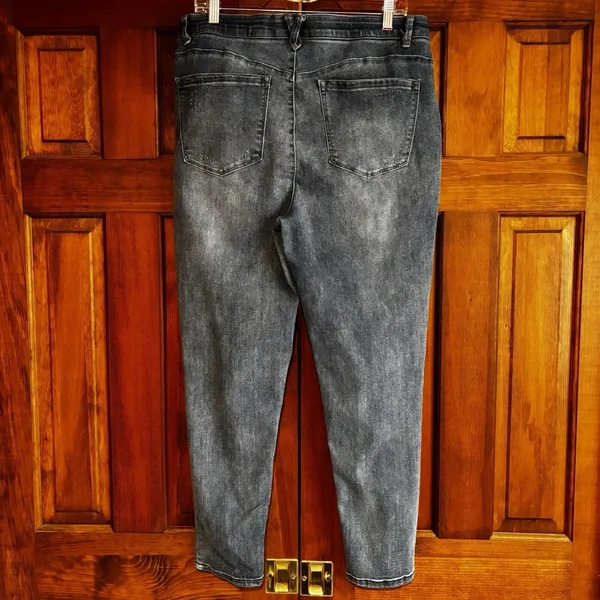 Democracy Light Wash Denim Jeans Women's Size 16 Ab Technology Style B2278N3XHXX - Image 5