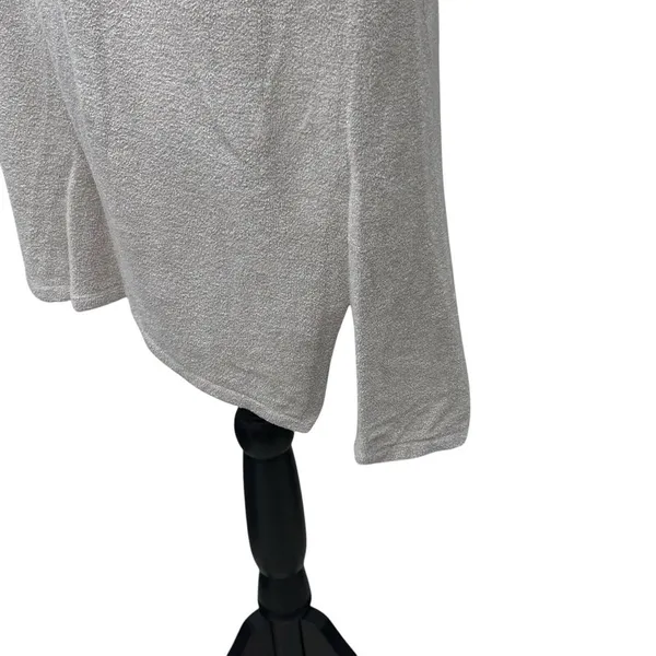 Barefoot Dreams CozyChic Ultra Lite Coastal Cowl Neck Tunic Sand Dune Size‎ M - Image 4