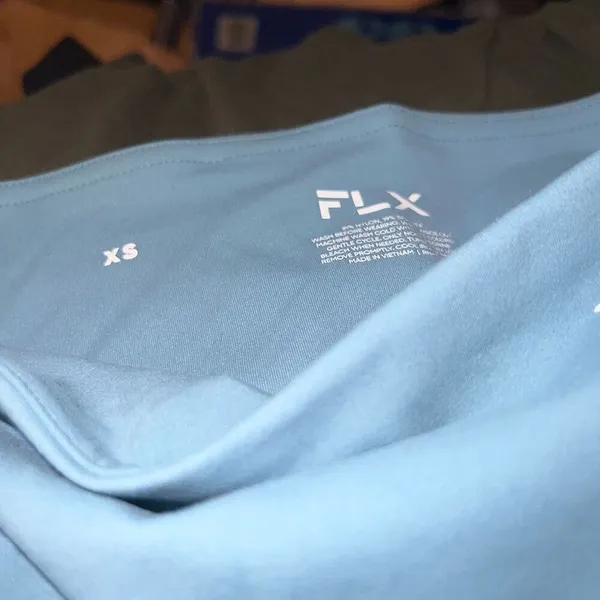 FLX leggings light dusty blue size XS - Image 4