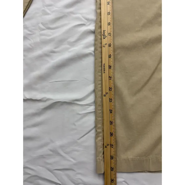Jamie Sadock Womens Tan Khaki Golf‎ Pants Multi Pocket Straight Leg Size 14 - Image 7