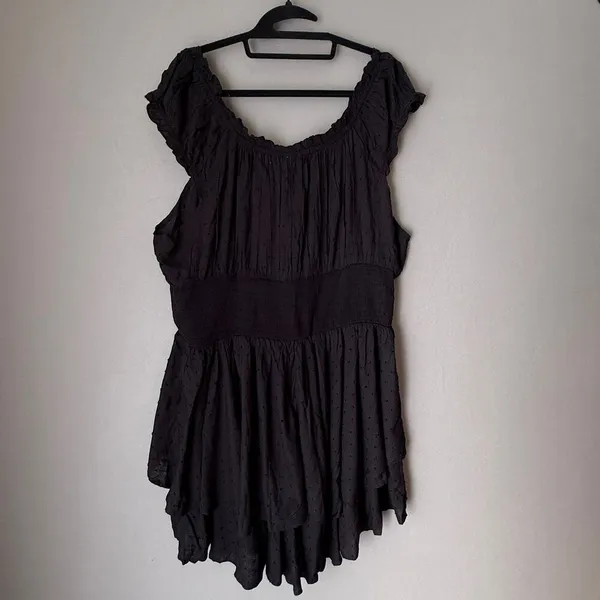 Princess‎ Polly sz 8 black ruffle cottage boho romper NWOT - Image 7