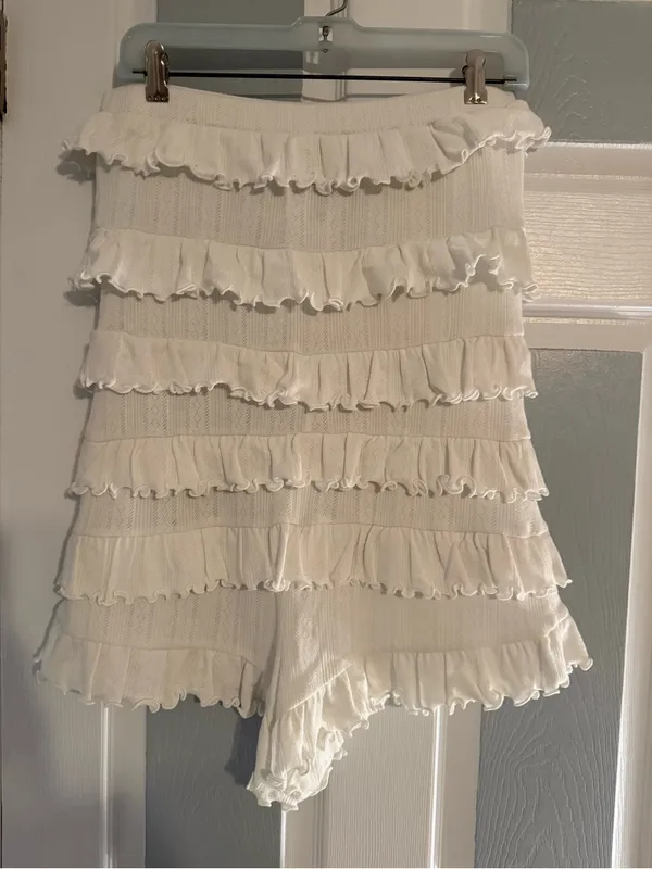 Urban Outfitters Sweet Dreams Ruffle Romper - Image 4