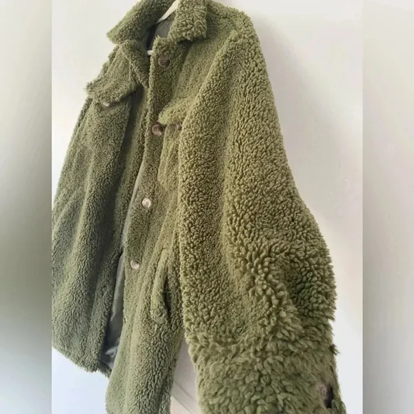Afghan Coat Pennylane Jacket Cottagecore Granola‎ l Cozy Sherpa St Patrick’s Day - Image 4
