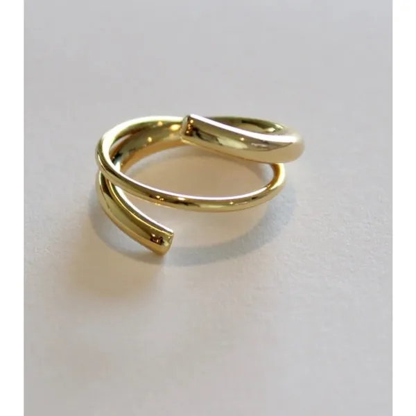 *NEW Coil‎ Ring Gold Plated Sterling Silver - Image 14