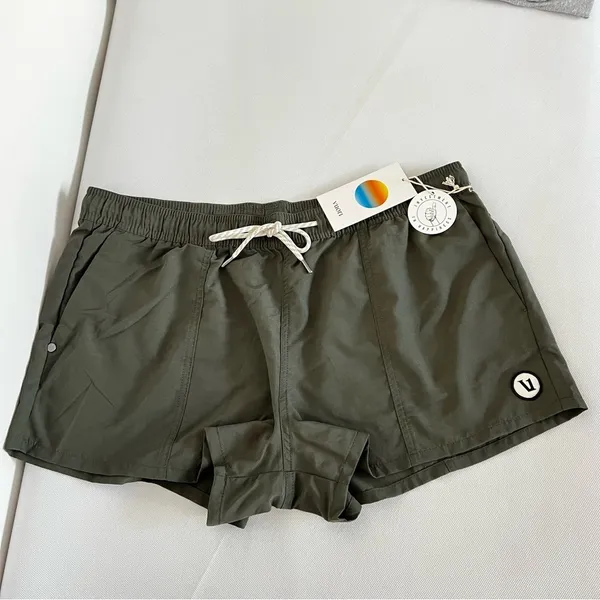 Vuori Sunwashed Short Oregano Size Large Elastic Waist Performance Loungewear - Image 13