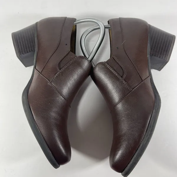 Natural Soul Brown Faux Leather Ankle Boots/Booties - Image 9