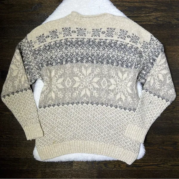 The Great Great Land Vintage Fair Isle Knit Sweater - Image 6