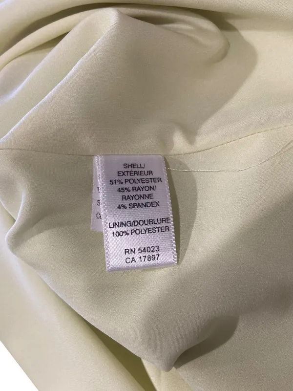 Banana Republic Y2K Satin Midi Dress Lime Size 4 Minimalist Special Occasion - Image 4