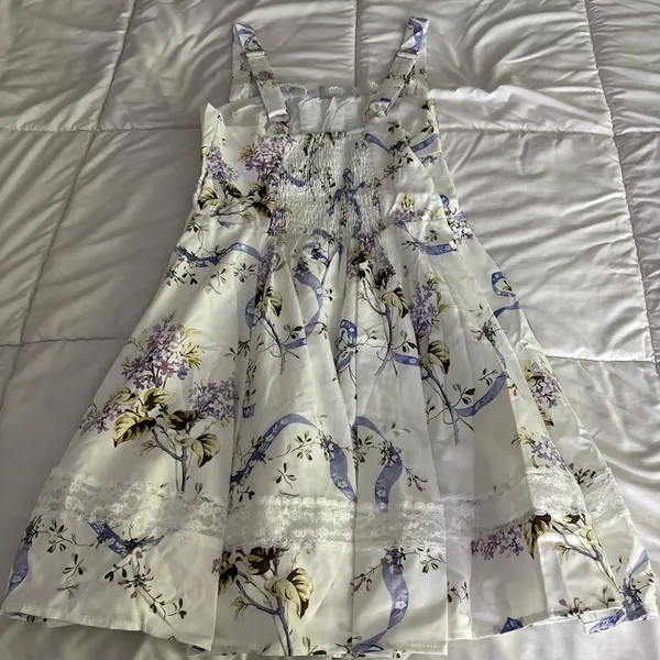 Lilacfloral Mini Dress - Image 2