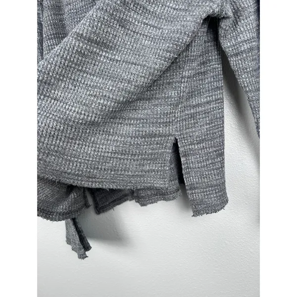 Free People Beach Women's Erica‎ Hoodie Gray Sz M - Image 8