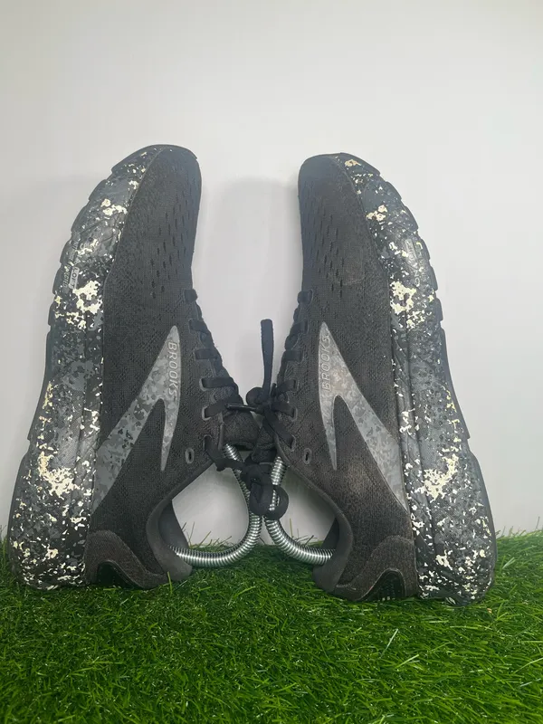 Brooks Ghost Running Shoes Black Gray Men’s Size 8.5 D  - Image 5