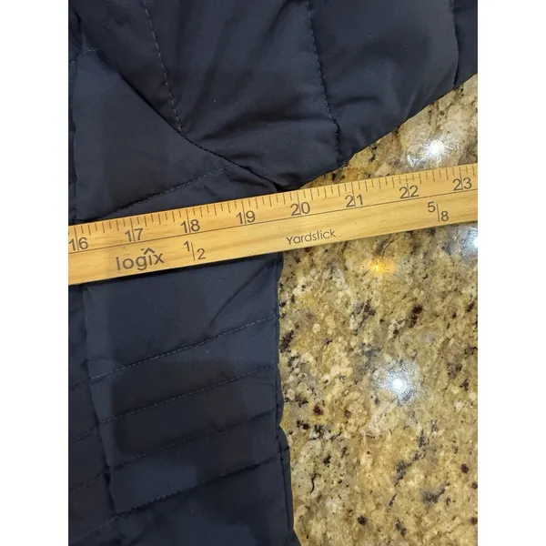 Lauren Ralph Lauren Hooded Puffer Jacket Navy Blue Size Small - Image 13
