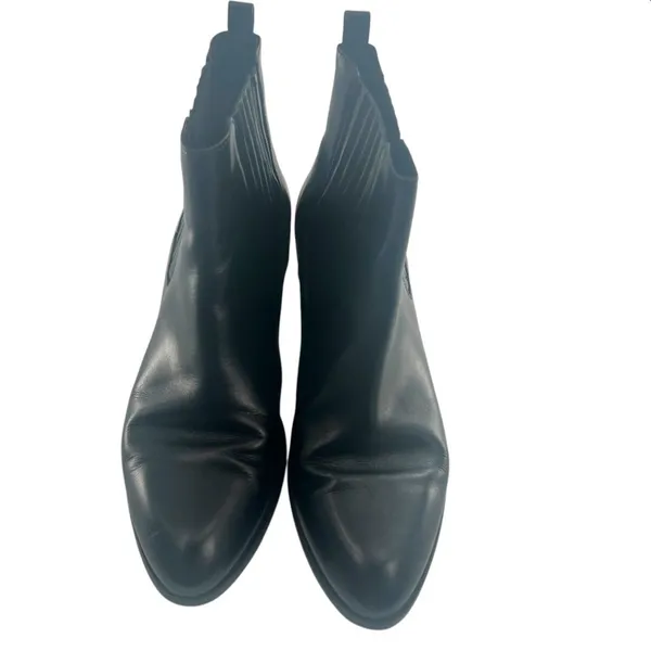 J. Crew black Chelsea boots leather sz‎ 7 - Image 5