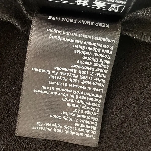 BA&SH Black Corus Top Blouse Cutout Details Solid Cut-Outs Bash Size 0 US Size 4 - Image 13
