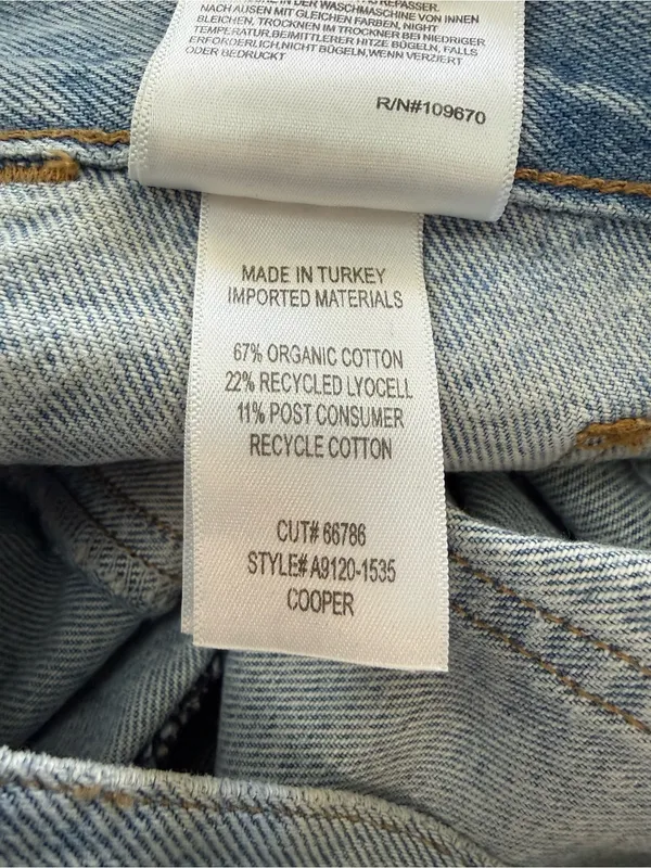 Agolde Cooper Cargo Jeans Size 29 - Image 7