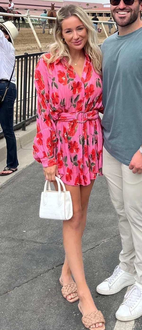 White Fox Floral Dress - Image 2