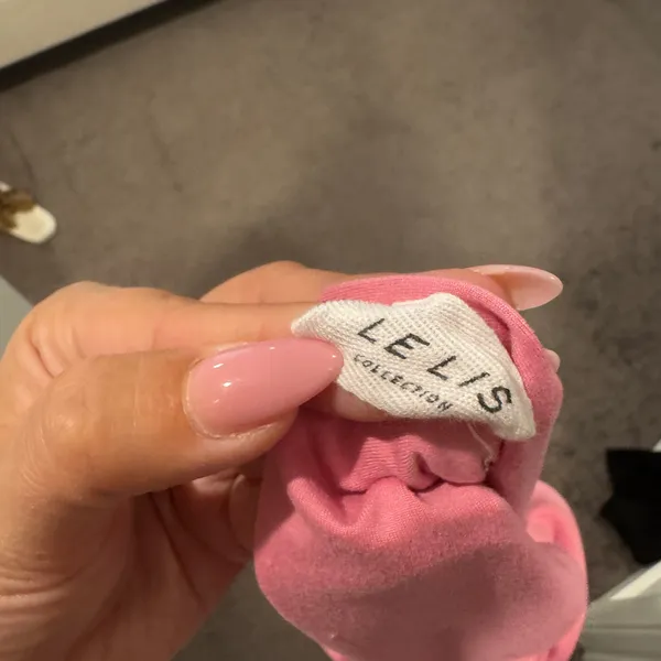 Le Lis Pink Wrap Top - Image 3