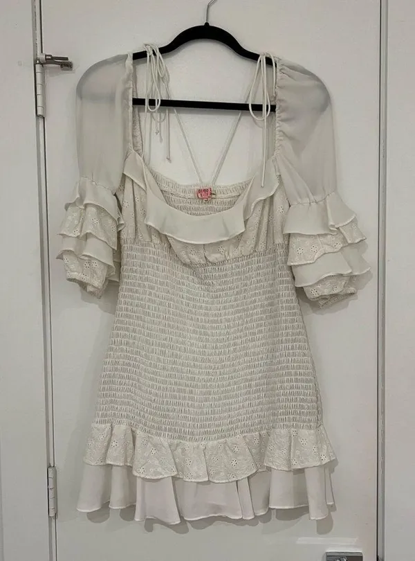 For Love & Lemons Bora Bora Ruffle Dress - Image 2