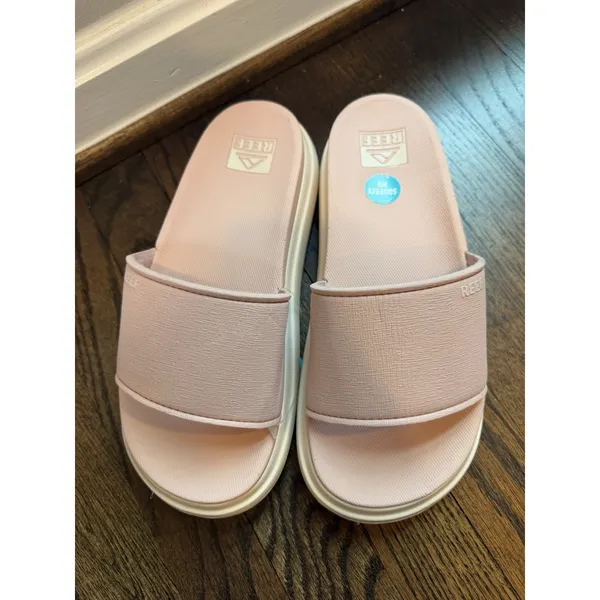 Reef Cushion Bondi Bay Lightweight Sandals Women Size 7 Cameo Rose Pink CJ5925 - Image 2