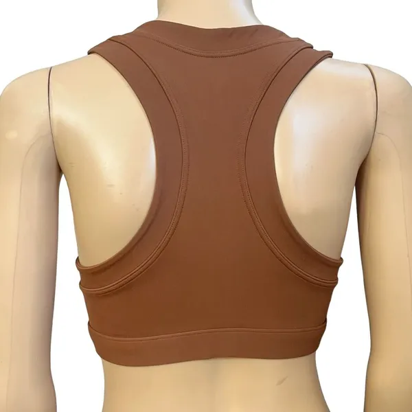 Set Active Longline Sports Bra High Neck Racerback Crop Top - Image 4
