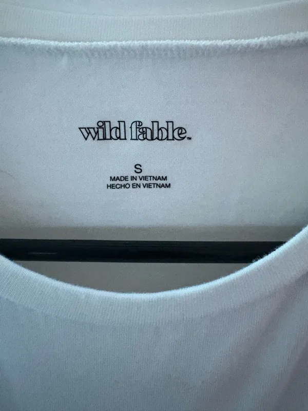 Wild Fable White crop top - Image 3