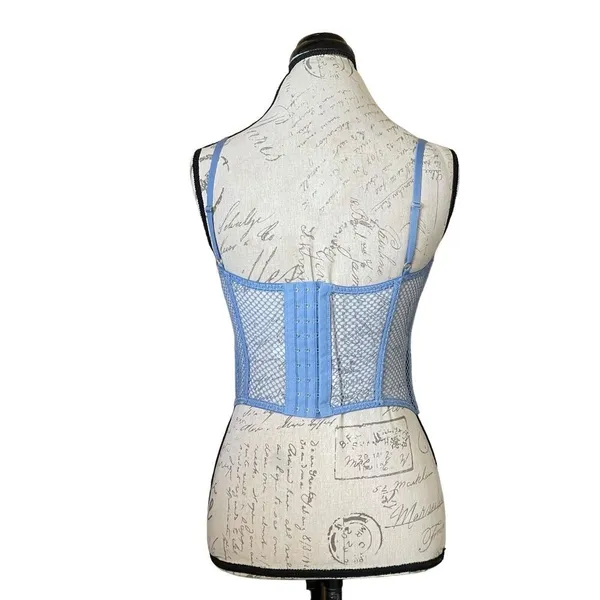 Urban Outfitters Corset Top Blue Small - Image 3