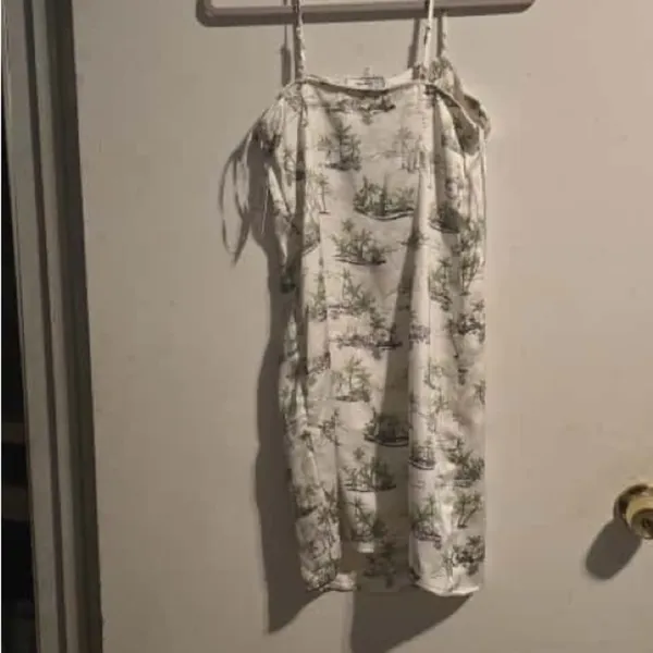 Hippie Rose Green Floral Mini Dress - Image 5