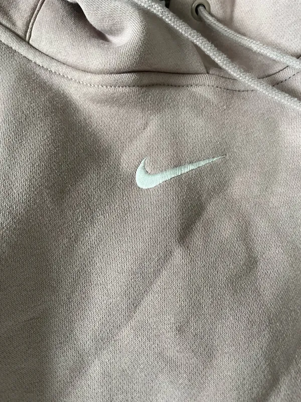 Nike Hoodie Oversized Sweatshirt Light Pink - Image 2