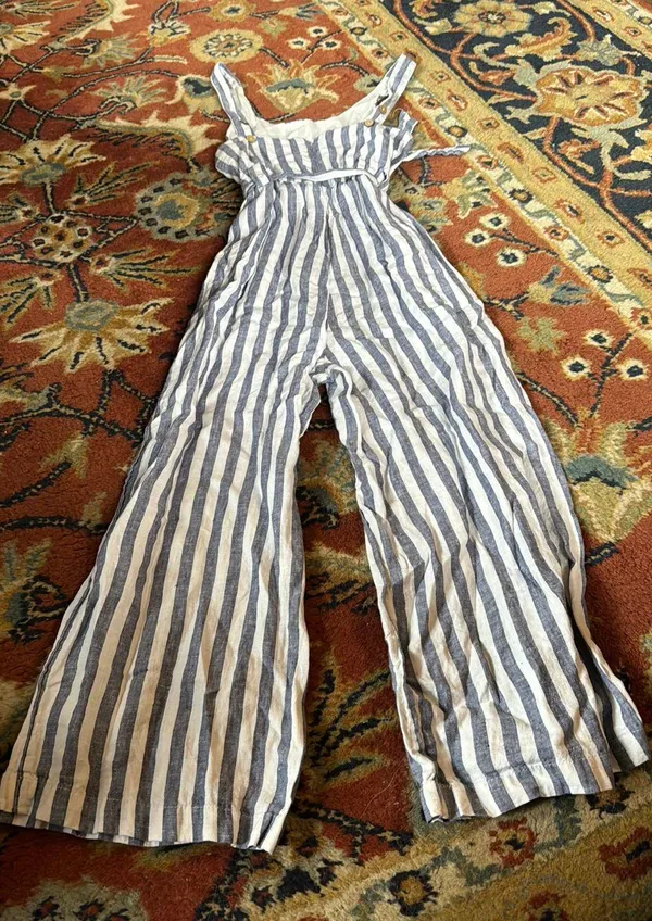 Rachel Zoe Linen Jumpsuit Size 6 - Image 3